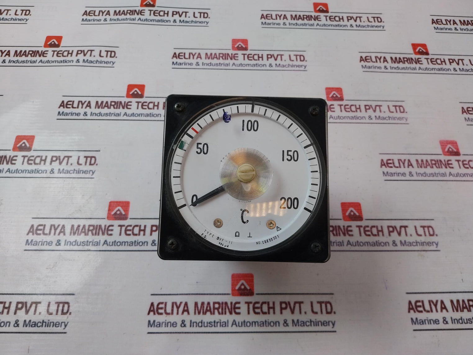 Toyo Keiki Dvf-ii Pressure Indicator 0-200°C Cgk03301