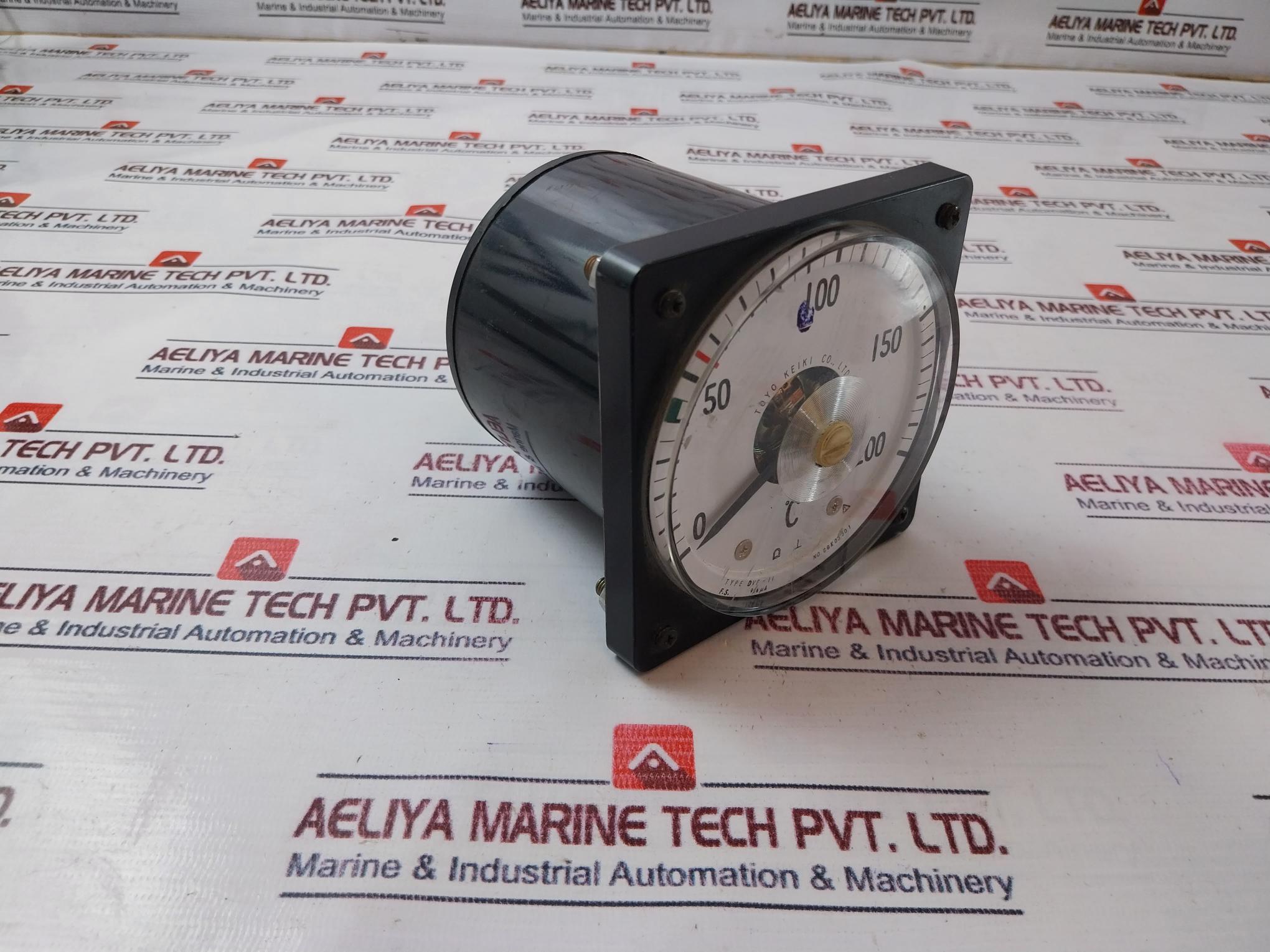 Toyo Keiki Dvf-ii Pressure Indicator 0-200°C Cgk03301