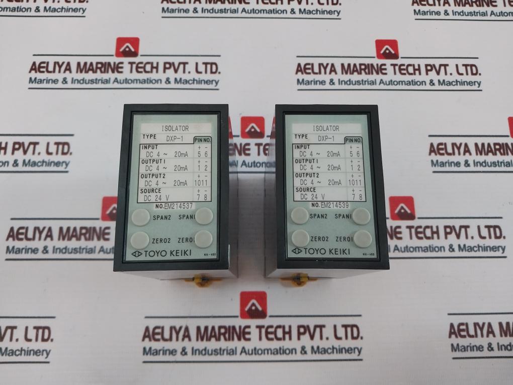 Toyo Keiki DXP-1 Isolator DC 4 ~ 20Ma
