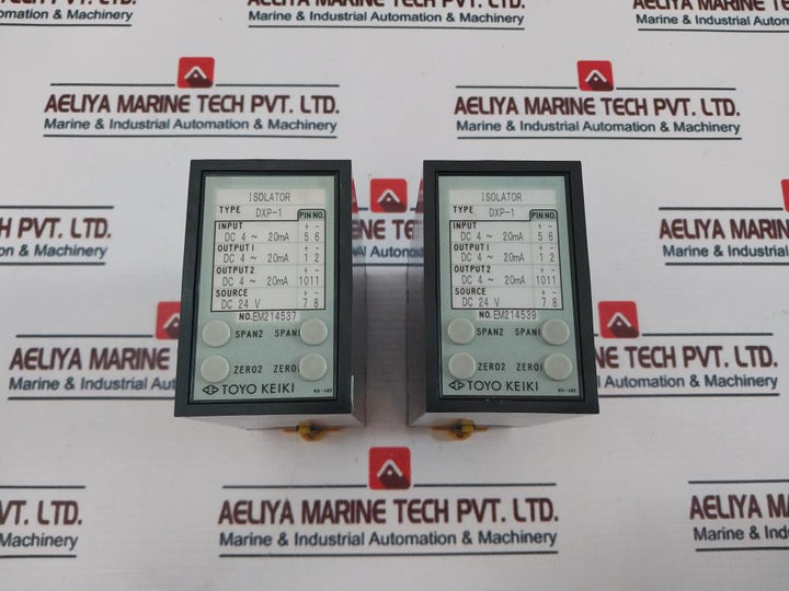 Toyo Keiki DXP-1 Isolator DC 4 ~ 20Ma