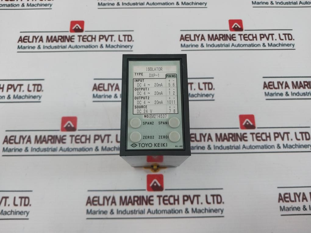 Toyo Keiki DXP-1 Isolator DC 4 ~ 20Ma