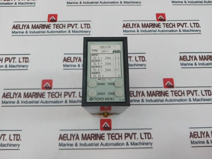 Toyo Keiki DXP-1 Isolator DC 4 ~ 20Ma