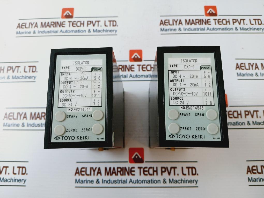 Toyo Keiki Dxp-1 Isolator Input Dc 4~20Ma