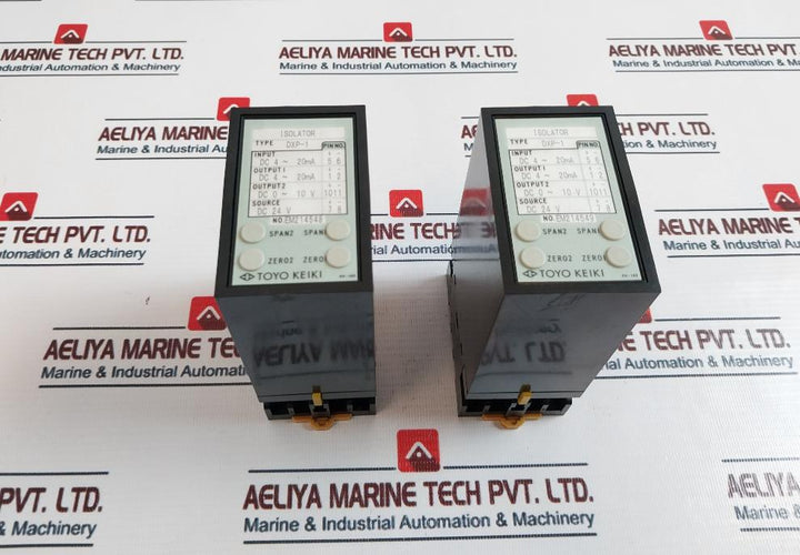 Toyo Keiki DXP-1 Isolator with Base 24VDC