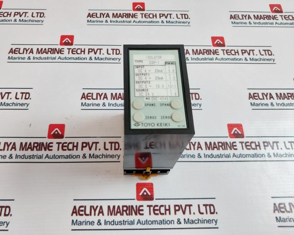 Toyo Keiki DXP-1 Isolator with Base 24VDC