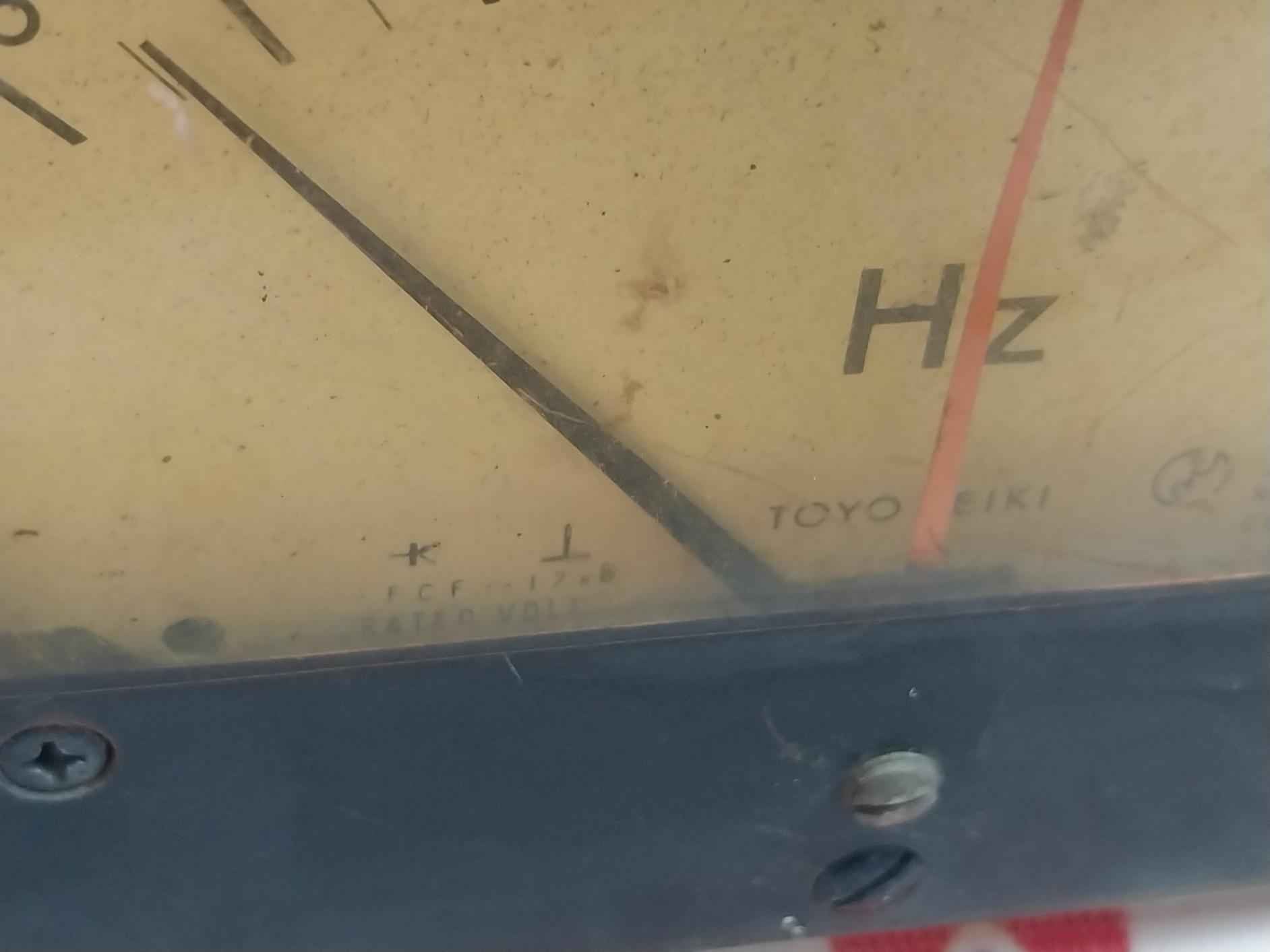 Toyo Keiki Fcf-12Nb Kilowatt Meter 55-65Hz