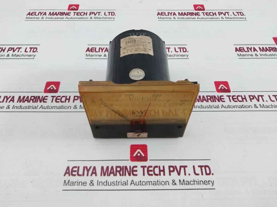 Toyo Keiki Ecf-12Nb Kilowatt Meter 60-0-600 Kw Sa-2403-3B