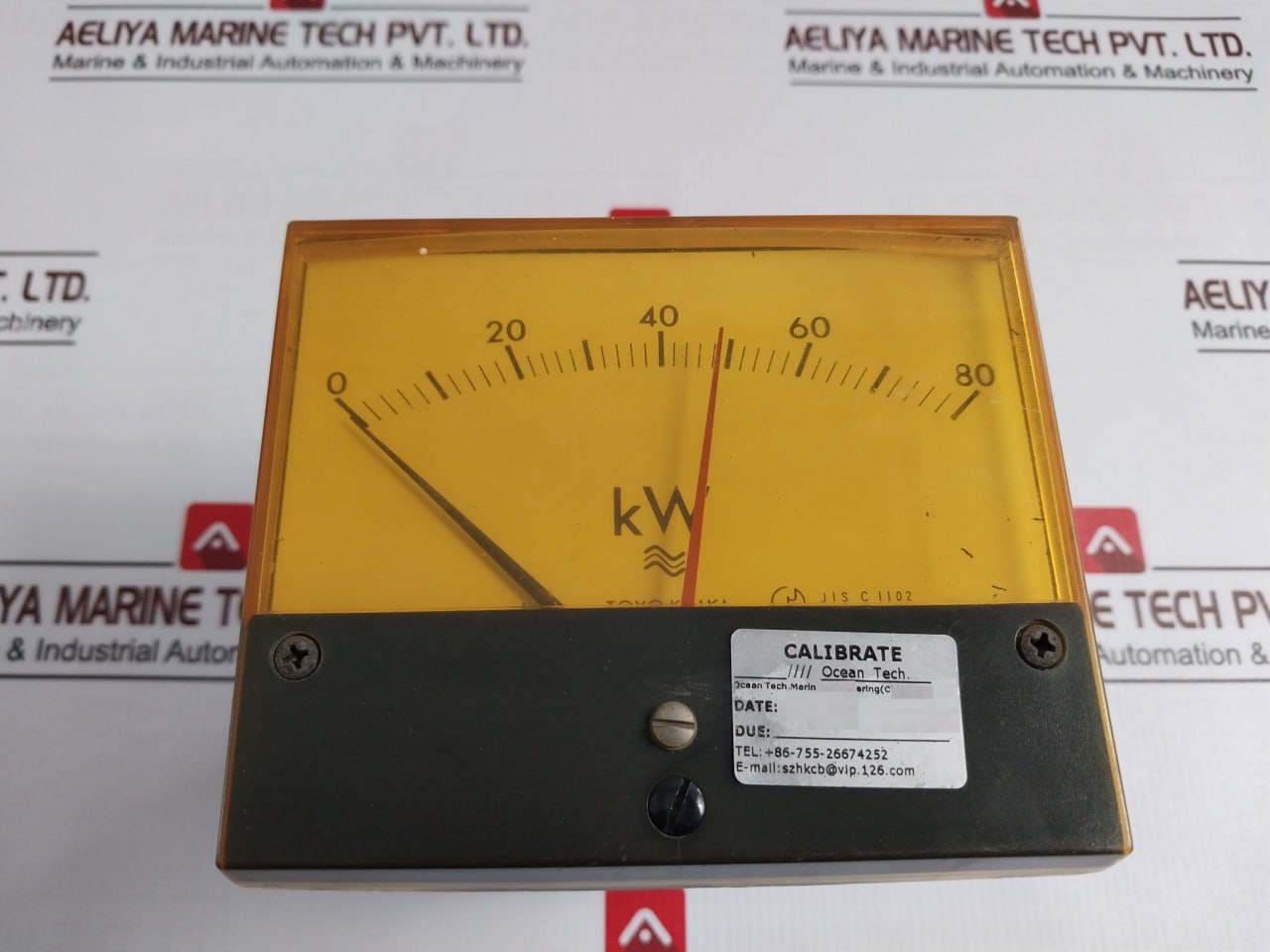 Toyo Keiki Ecf-12Nb Kilowatt Meter Voltage Class 1.5 460/115V