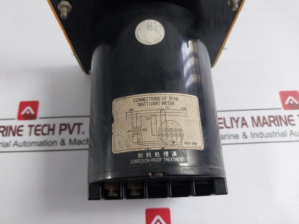 Toyo Keiki Ecf-12Nb Kilowatt Meter Voltage Class 1.5 460/115V