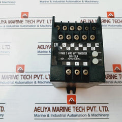 Toyo Keiki Egm-23La 3 Phase 3 Wire Watt Transducer 50/60Hz