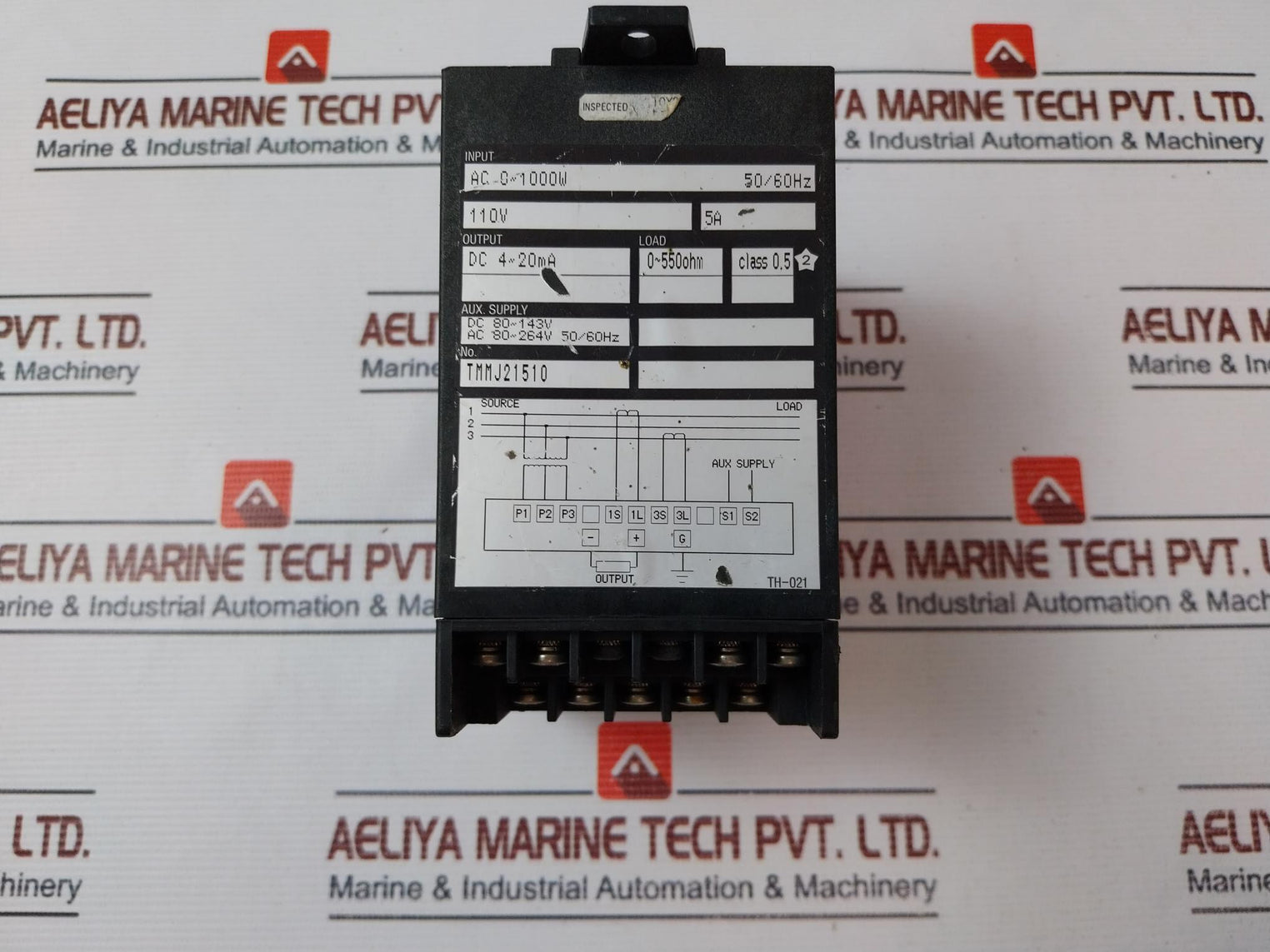 Toyo Keiki Egm-43A 3 Phase 3 Wire Watt Transducer 50/60Hz