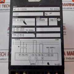 Toyo Keiki Egm-43A 3 Phase 3 Wire Watt Transducer 50/60Hz