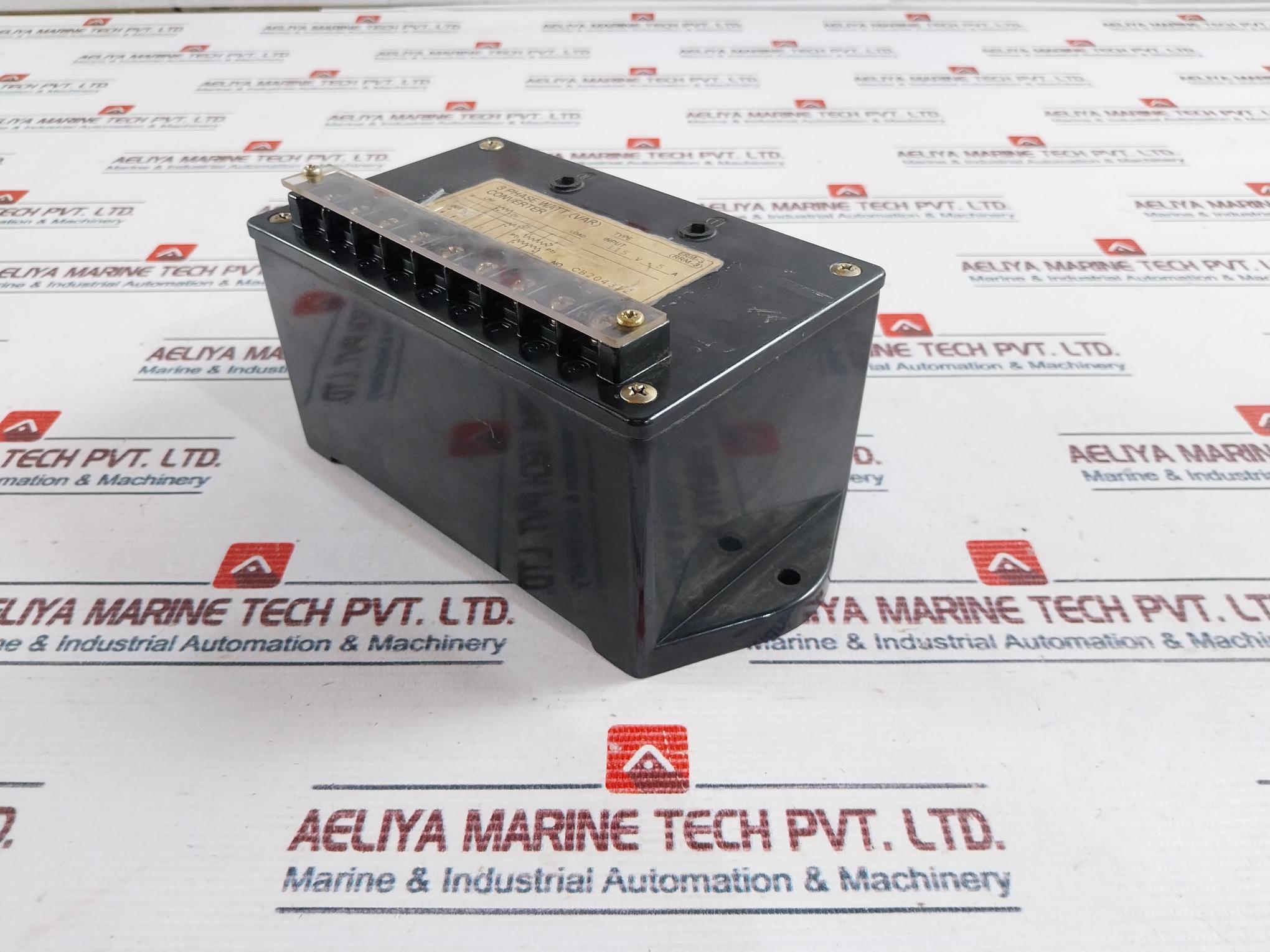Toyo Keiki Erm-3(Rrm-3) 3 Phase Watt Converter