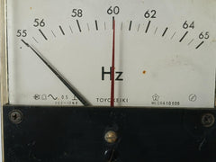 Toyo Keiki Fcf-12Nb Frequency Meter 115V 55-65Hz