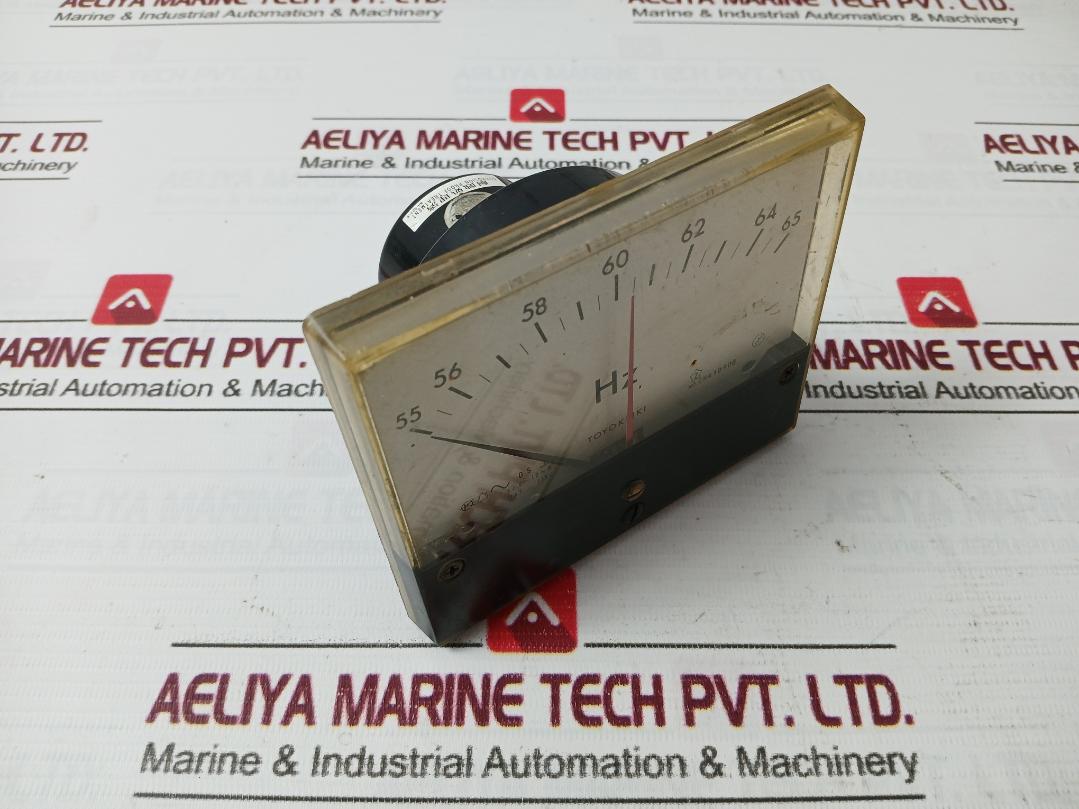 Toyo Keiki Fcf-12Nb Frequency Meter 115V 55-65Hz