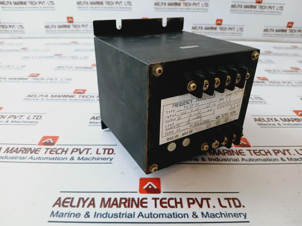 TOYO KEIKI FG-2T-SD Frequency Transducer 115v 55~65hz