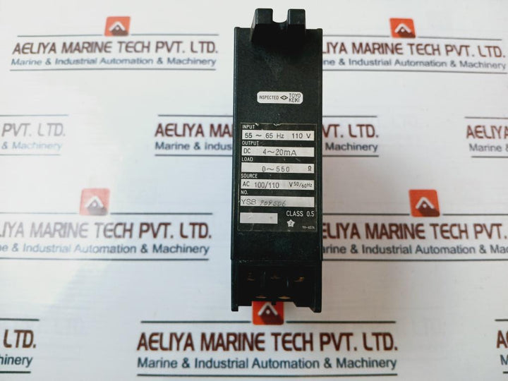 Toyo Keiki Fgs-2 Hz-transducer Class 0.5