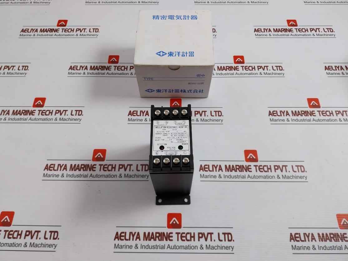 Toyo Keiki Is-1A Insulation Resistance Monitor 100-115Vac 50/60Hz