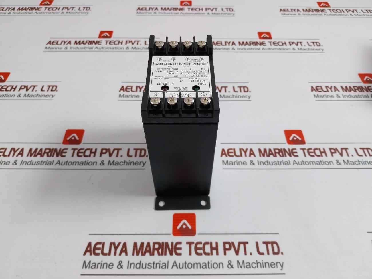 Toyo Keiki Is-1A Insulation Resistance Monitor 100-115Vac 50/60Hz