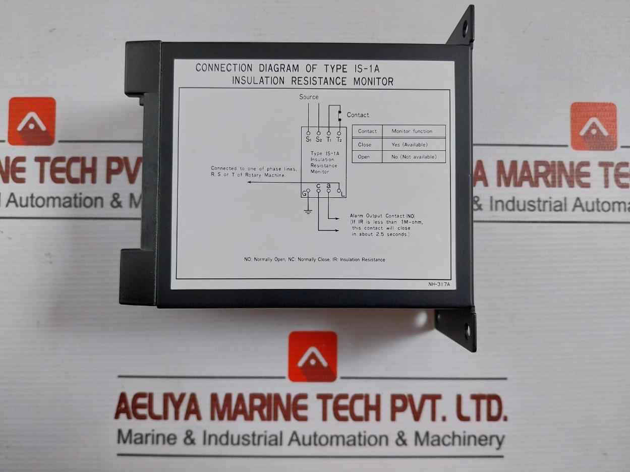 Toyo Keiki Is-1A Insulation Resistance Monitor 100-115Vac 50/60Hz