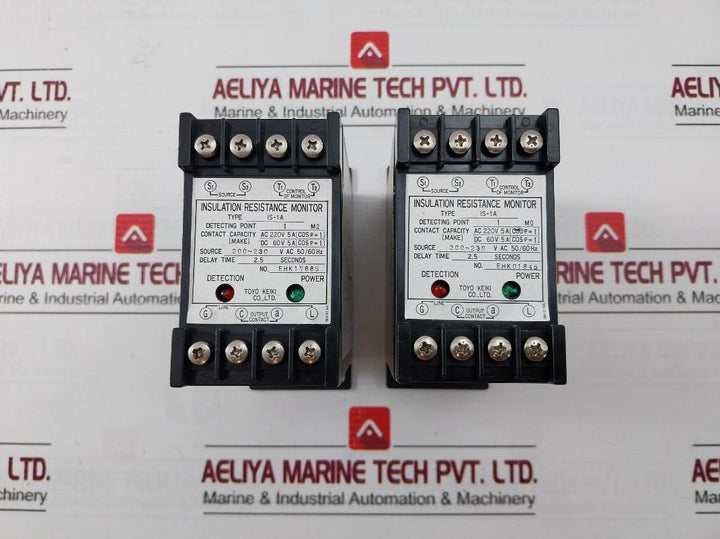 Toyo Keiki Is-1A Insulation Resistance Monitor 200-230 V Ac 50/60Hz