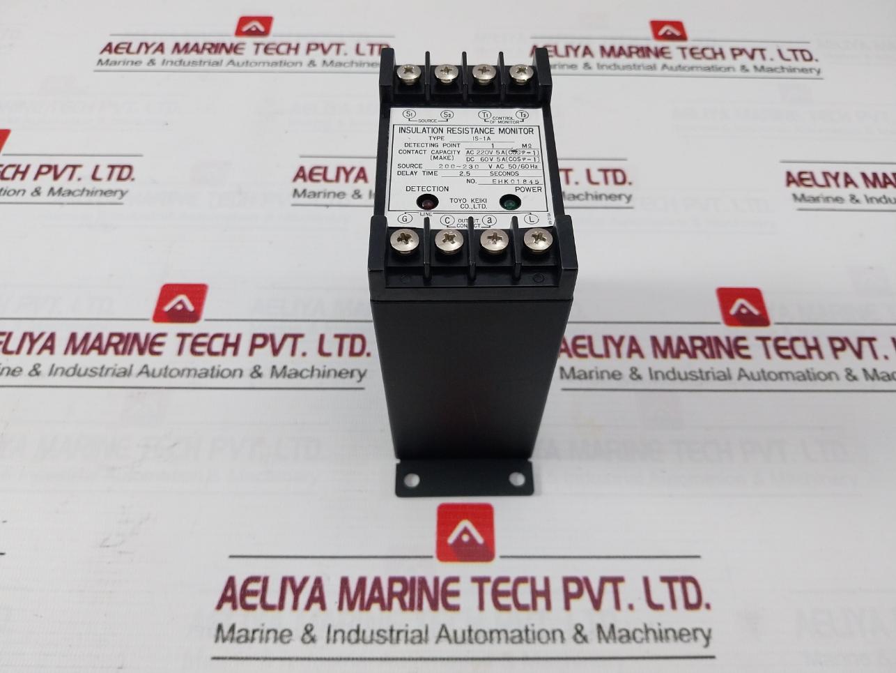 Toyo Keiki Is-1A Insulation Resistance Monitor 200-230 V Ac 50/60Hz