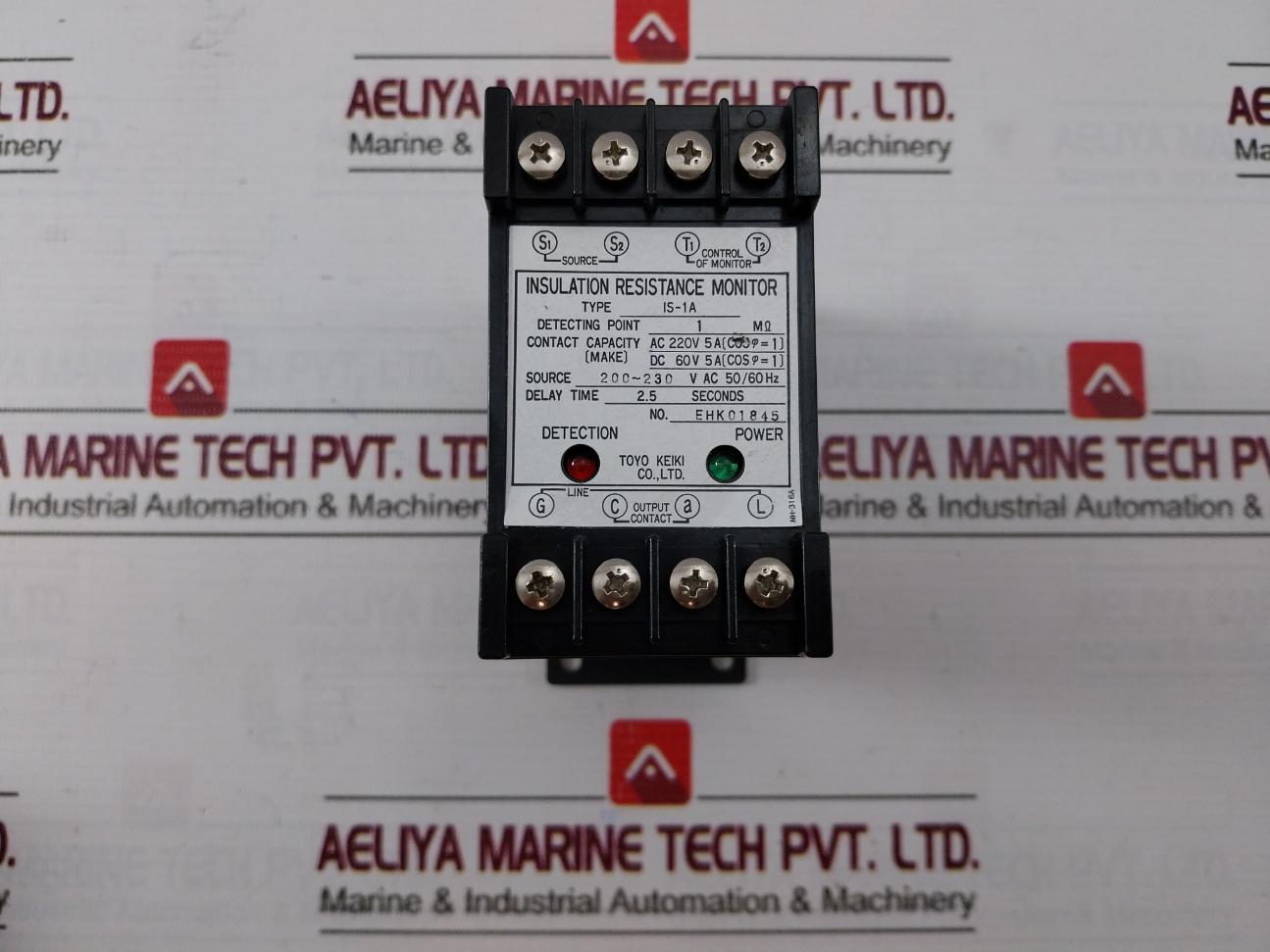 Toyo Keiki Is-1A Insulation Resistance Monitor 200-230 V Ac 50/60Hz