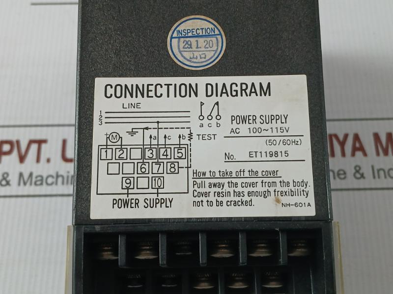 Insulation Resistance Monitor Is-2 Toyo Keiki Ac 100-115V 50/60Hz