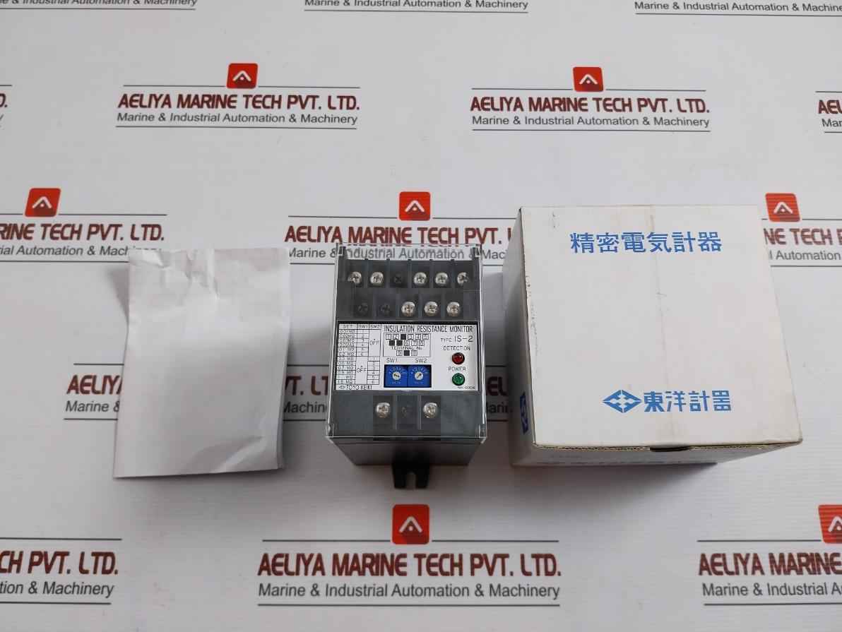 Toyo Keiki Is-2 Insulation Resistance Monitor Ac 200-230V 50/60Hz