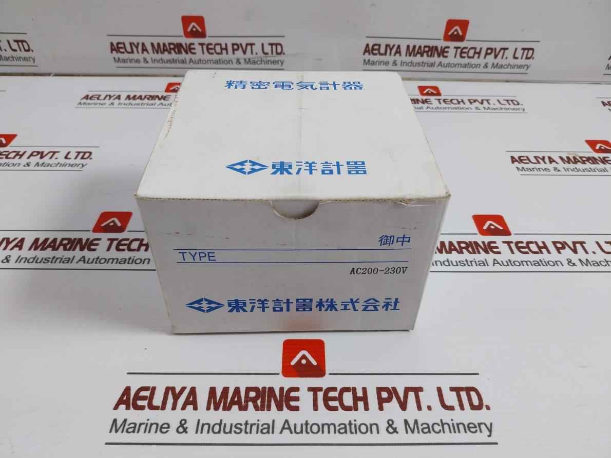 Toyo Keiki Is-2 Insulation Resistance Monitor Ac 200-230V 50/60Hz