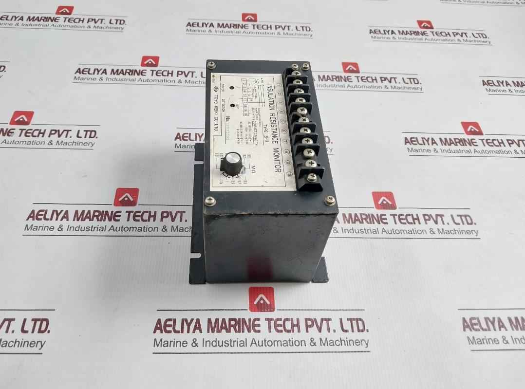 Toyo Keiki Is-3 Insulation Resistance Monitor Ac200-230V Ze215592 0.01-1.5M Ω