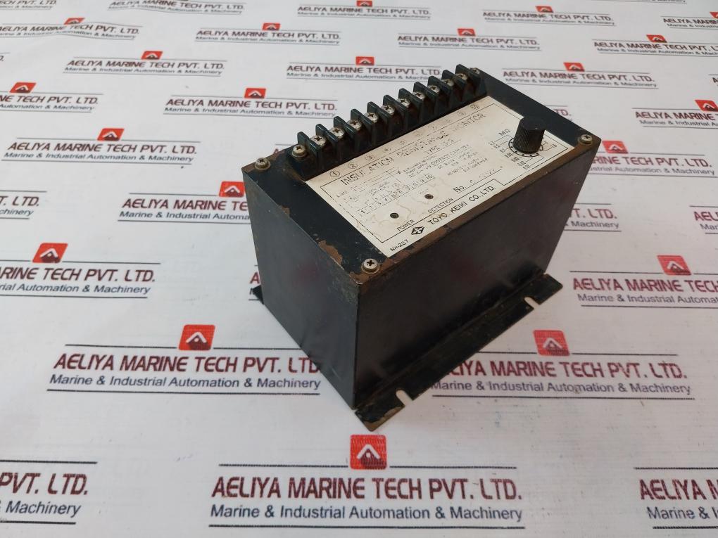 Toyo Keiki Is-3 Insulation Resistance Monitor 50/60Hz