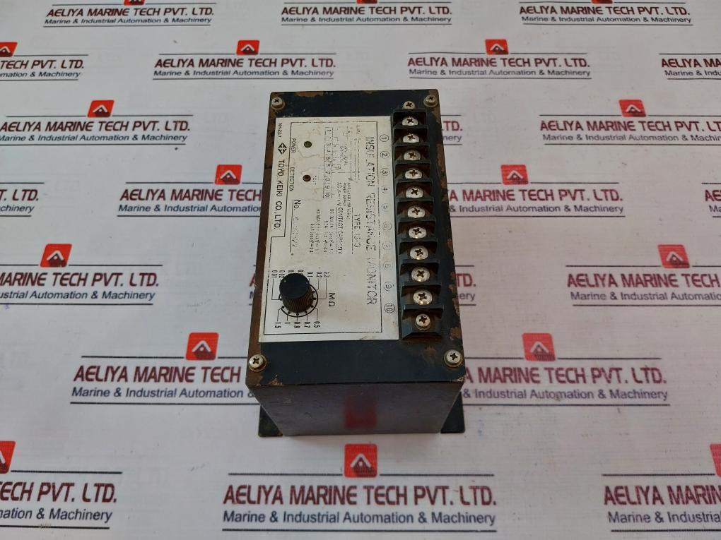 Toyo Keiki Is-3 Insulation Resistance Monitor 50/60Hz