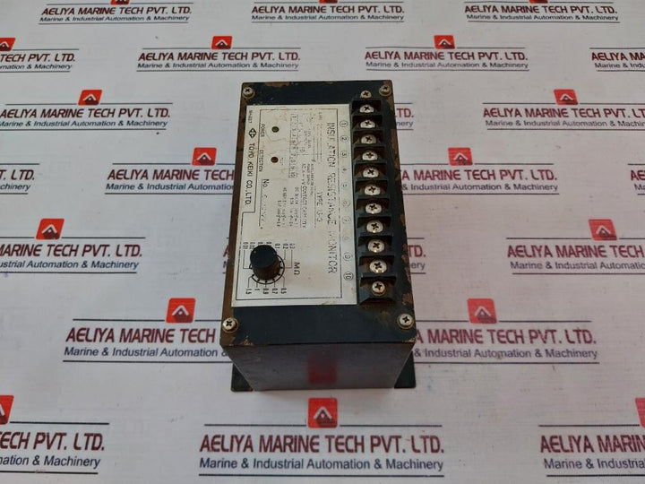 Toyo Keiki Is-3 Insulation Resistance Monitor 50/60Hz