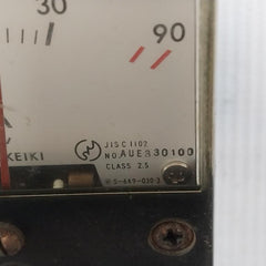 Jis C 1102 Analog Panel Ammeter Toyo Keiki 0 To 90 A