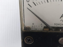 Toyo Keiki 0 To 1500 A Analog Panel Ammeter Jis C 1102