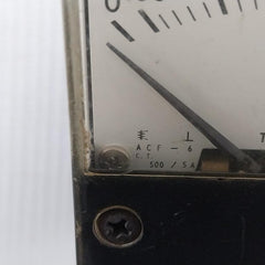 Toyo Keiki 0 To 1500 A Analog Panel Ammeter Jis C 1102