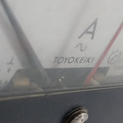 Toyo Keiki 0 To 1500 A Analog Panel Ammeter Jis C 1102