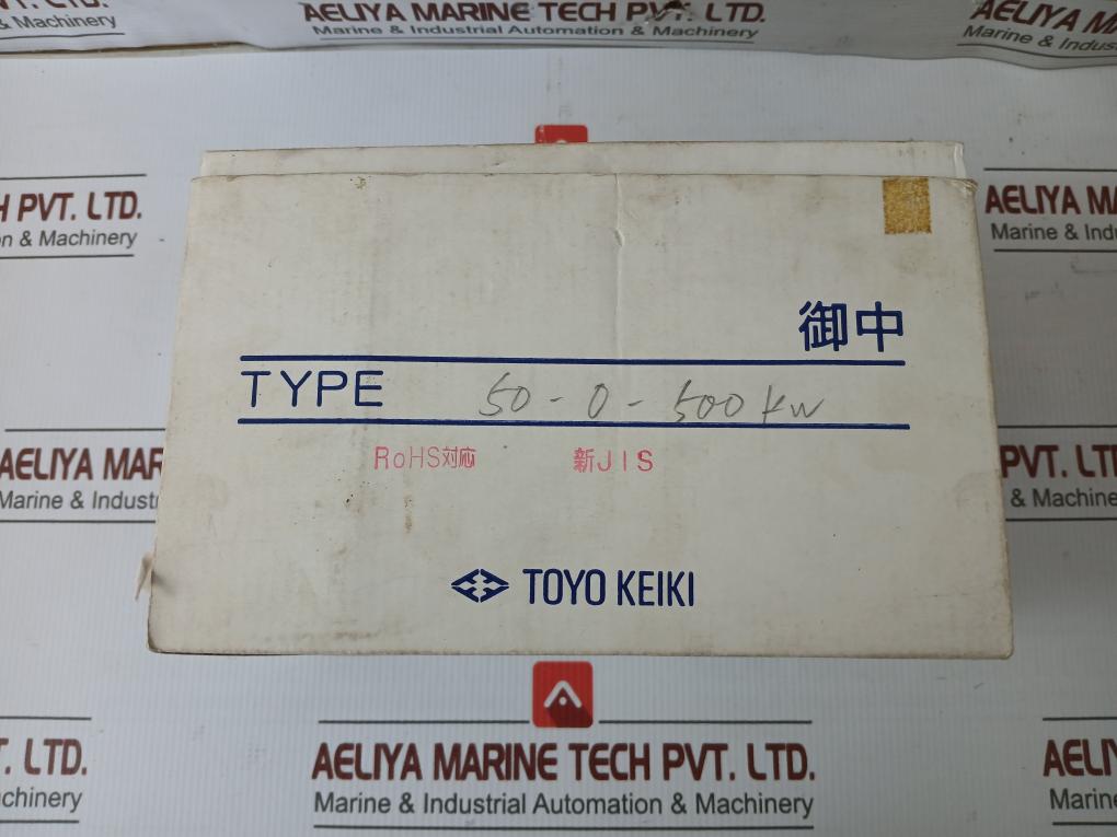 Toyo Keiki Kilowatt Meter 50-0-500 Kw Ecf-12Nb