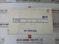 Toyo Keiki Kilowatt Meter 50-0-500 Kw Ecf-12Nb