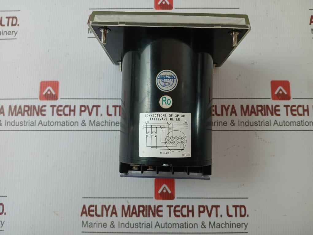 Toyo Keiki Kilowatt Meter 50-0-500 Kw Ecf-12Nb