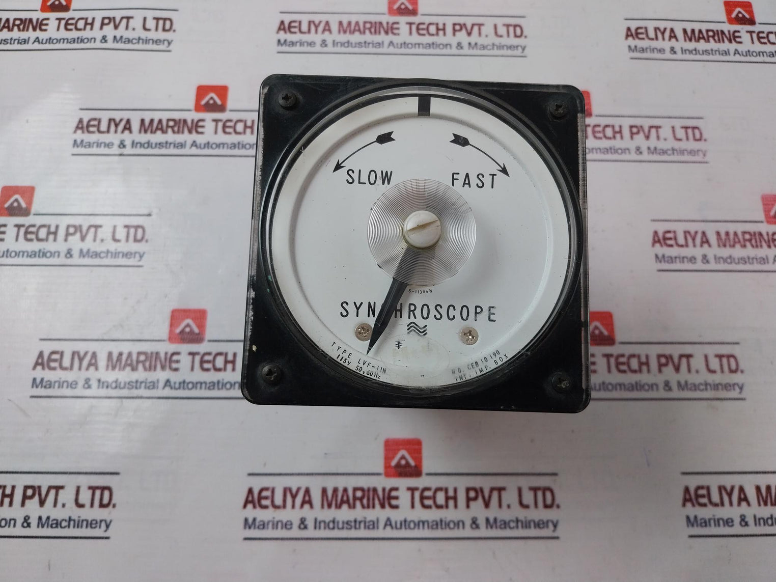 Toyo Keiki LVF-11N Synchroscope Synchronism Indicator S-11306N 115V 50/60HZ