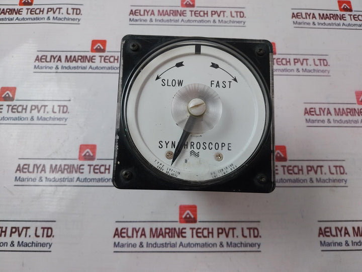 Toyo Keiki LVF-11N Synchroscope Synchronism Indicator S-11306N 115V 50/60HZ