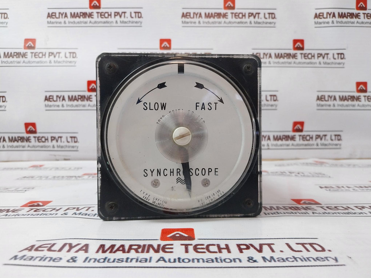 Toyo Keiki LVF-11N Synchroscope Synchronism Indicator S-11306N 115V 50/60HZ