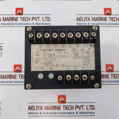 Toyo Keiki Mt-2-1 3 Phase Watt Transducer 0~1080 Kw 60Hz