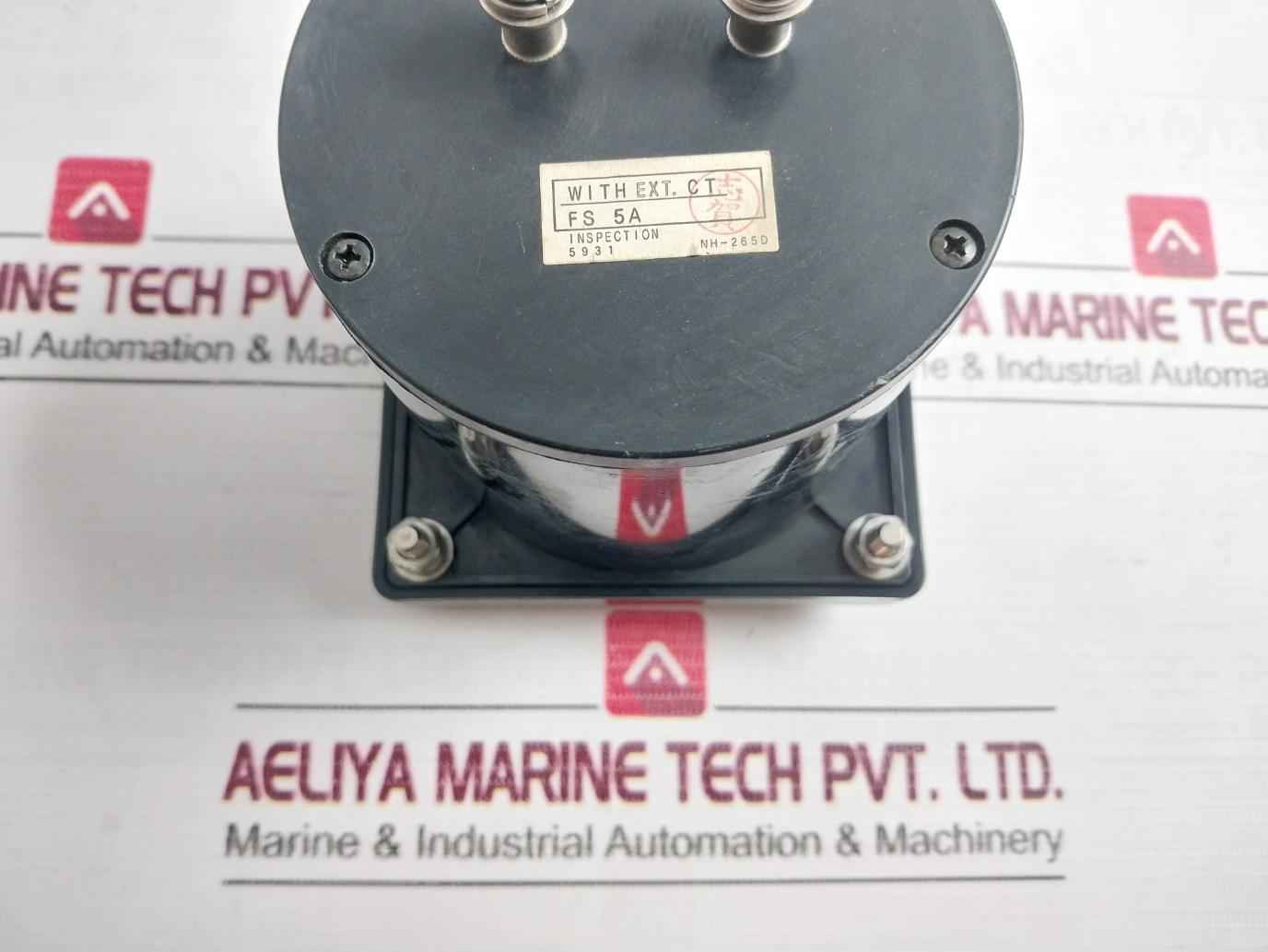 Toyo Keiki Sevf-11 Ammeter 0-600A Chj19320 Nh-265D Sy-1136N-1