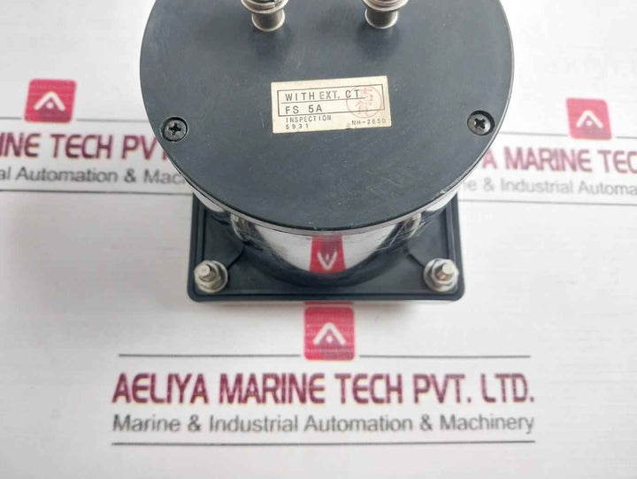 Toyo Keiki Sevf-11 Ammeter 0-600A Chj19320 Nh-265D Sy-1136N-1