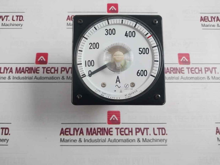 Toyo Keiki Sevf-11 Ammeter 0-600A Chj19320 Nh-265D Sy-1136N-1