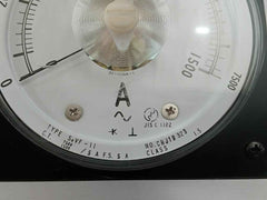 Toyo Keiki Sevf-11 Ammeter 0 To 7500A F-qp021-004B