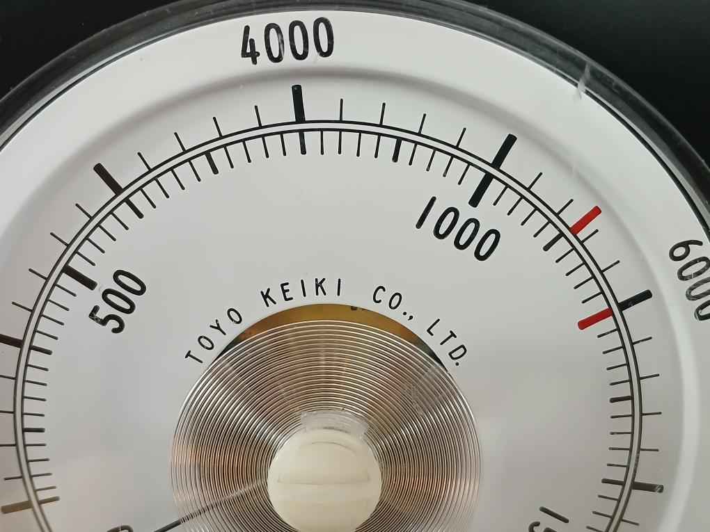 Toyo Keiki Sevf-11 Ammeter 0 To 7500A F-qp021-004B